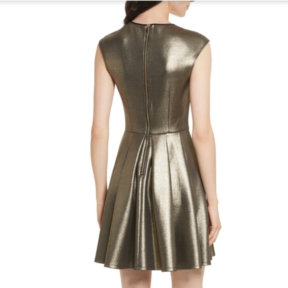 🍒NWT🍒 TED BAKER BEJEWELED FIT & FLARE DRESS - Picture 10 of 13